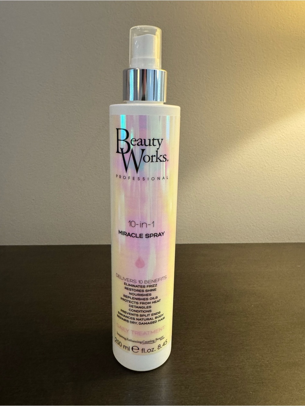 Beauty Works 10-in-1 Miracle Spray 250 ml 8.45 oz Full Size NEW